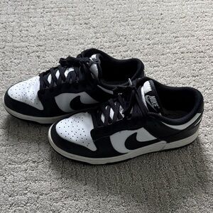 Nike Black and White Women's Dunks